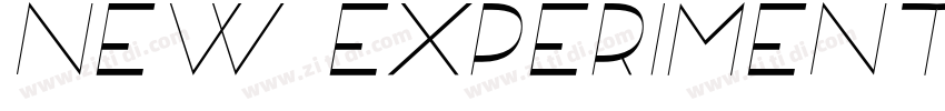 NEW EXPERIMENTAL字体转换